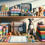 Packing and Organizing Pet Essentials