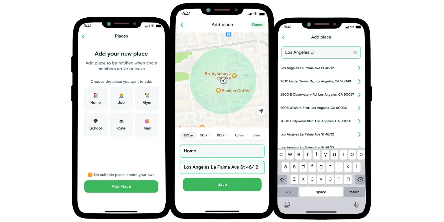 A screen from the Number Tracker app.